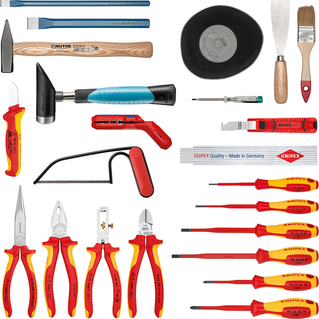 Knipex Werkzeugtasche "Classic" Elektro / 23-teilig