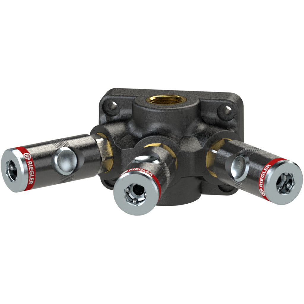 Scatola di distribuzione terminale senza filettatura passante