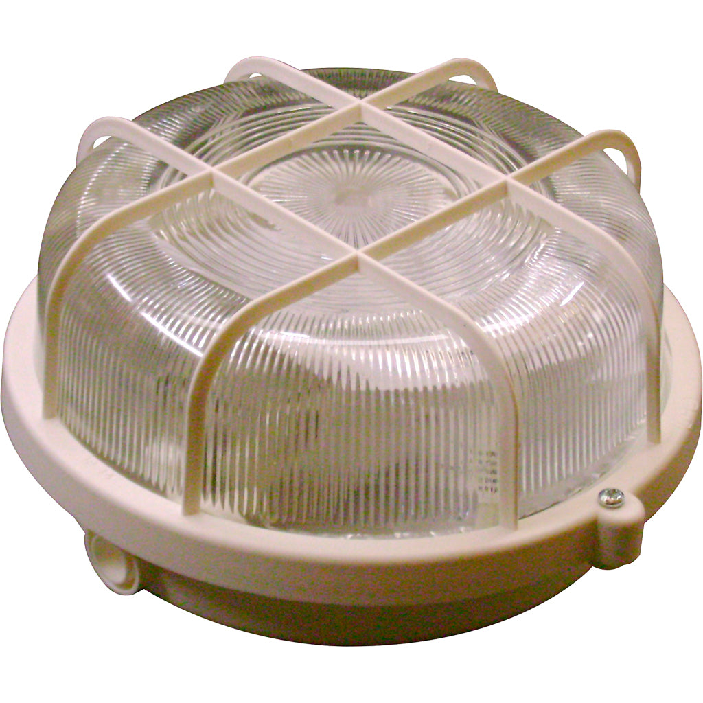 LED wall and ceiling light Basic Round / with protective basket
