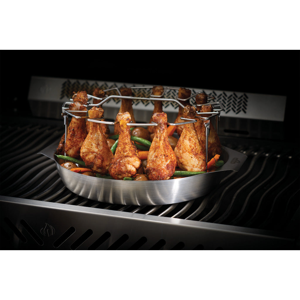 Porta cosce di pollo con ciotola