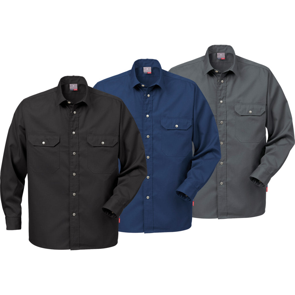 Camicia in cotone a manica lunga 720 BKS