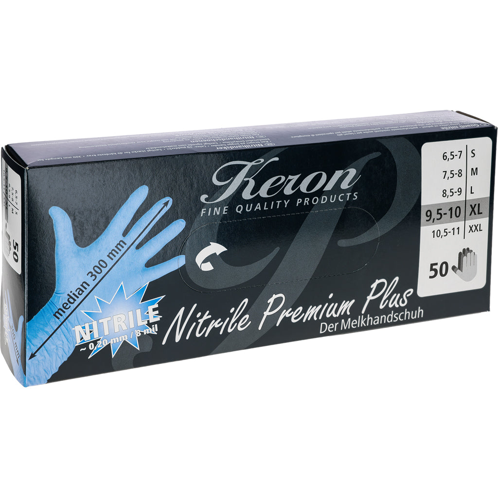 Guanti monouso in nitrile Keron Premium Plus
