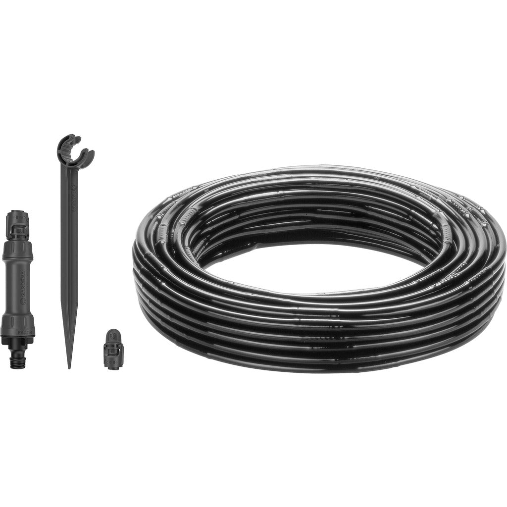 Set di irrigazione a goccia / siepe - arbusti (25 m)
