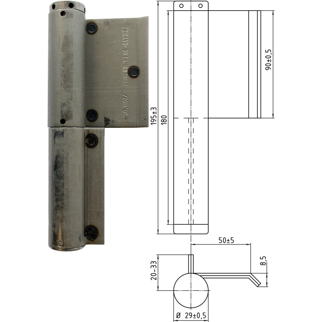 Spiral spring band no. 22a