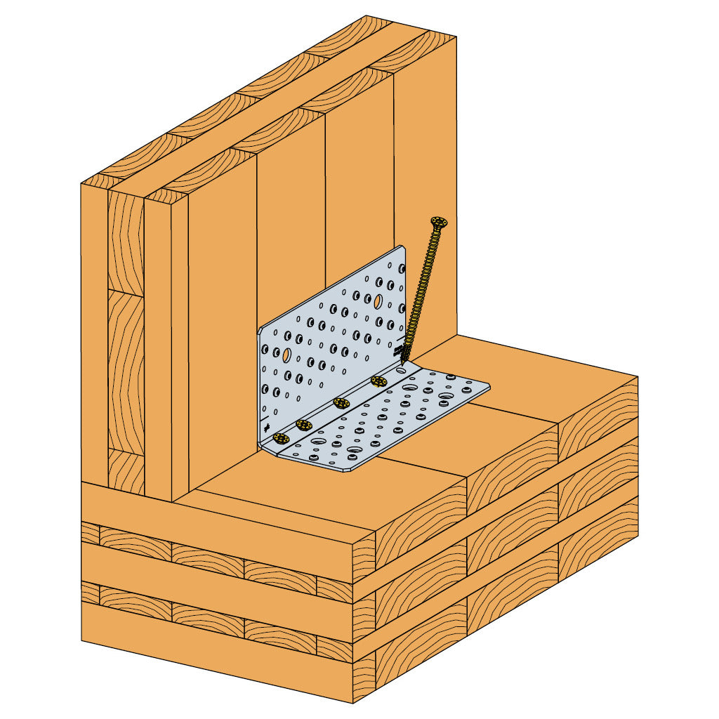 Connettore angolare con collegamento a vite angolato