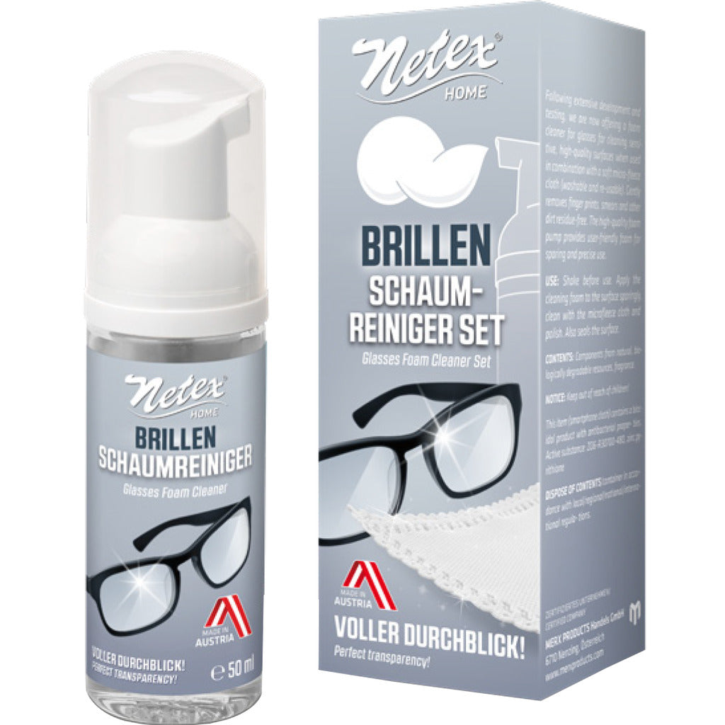 NETEX Brillen Schaumreiniger-Set