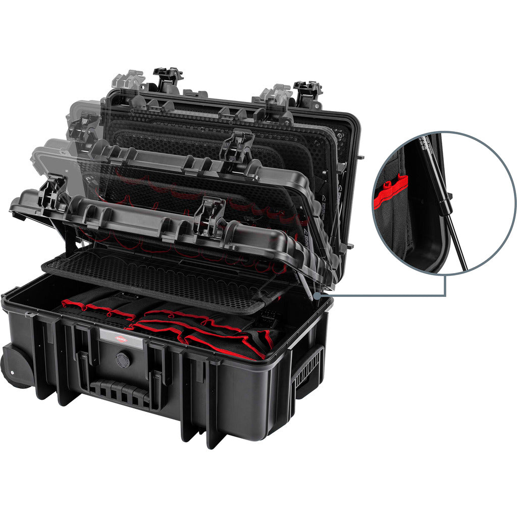 Knipex Werkzeugkoffer "Robust26 Move" / leer