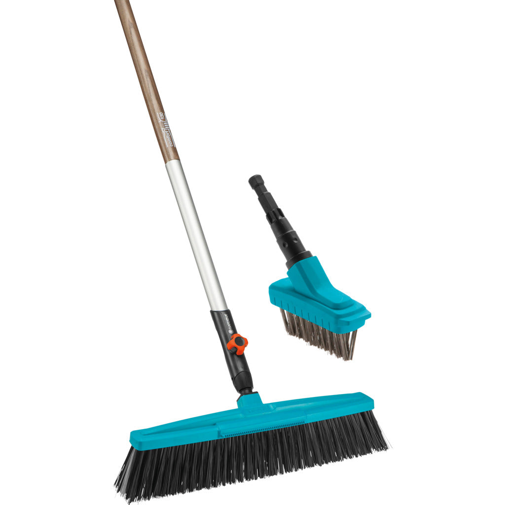 Gardena combisystem complete package (street broom + joint brush + handle)