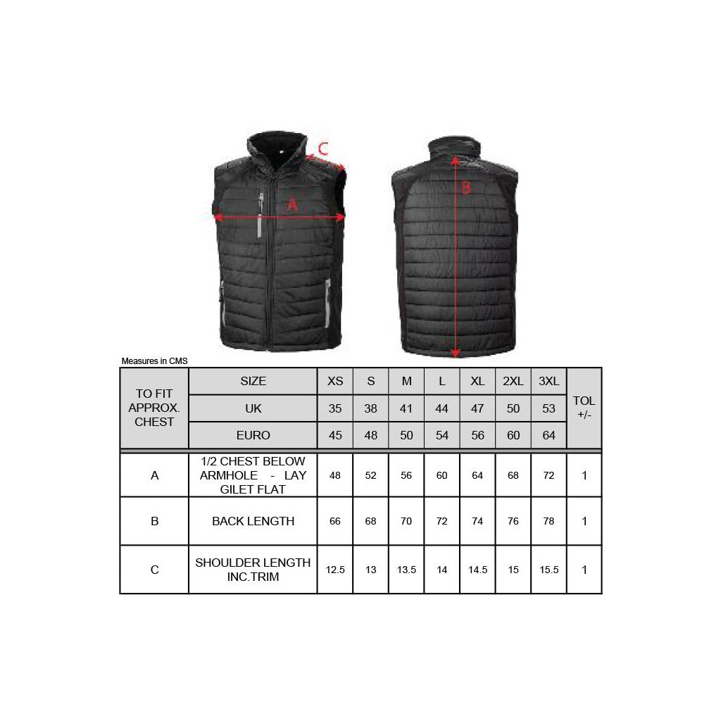 Result Hybrid Gilet Compass R238X