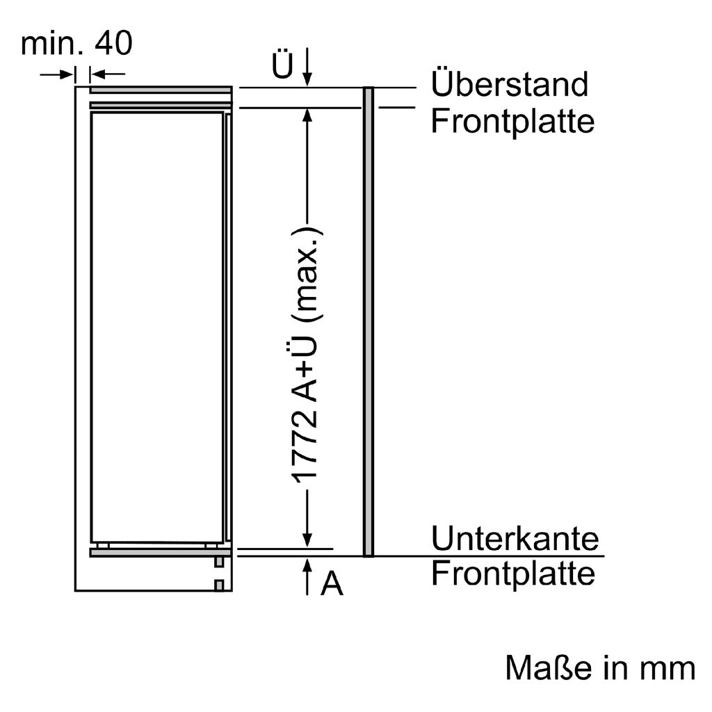 Frigorifero da incasso senza vano congelatore iQ300 KI81RVFE0