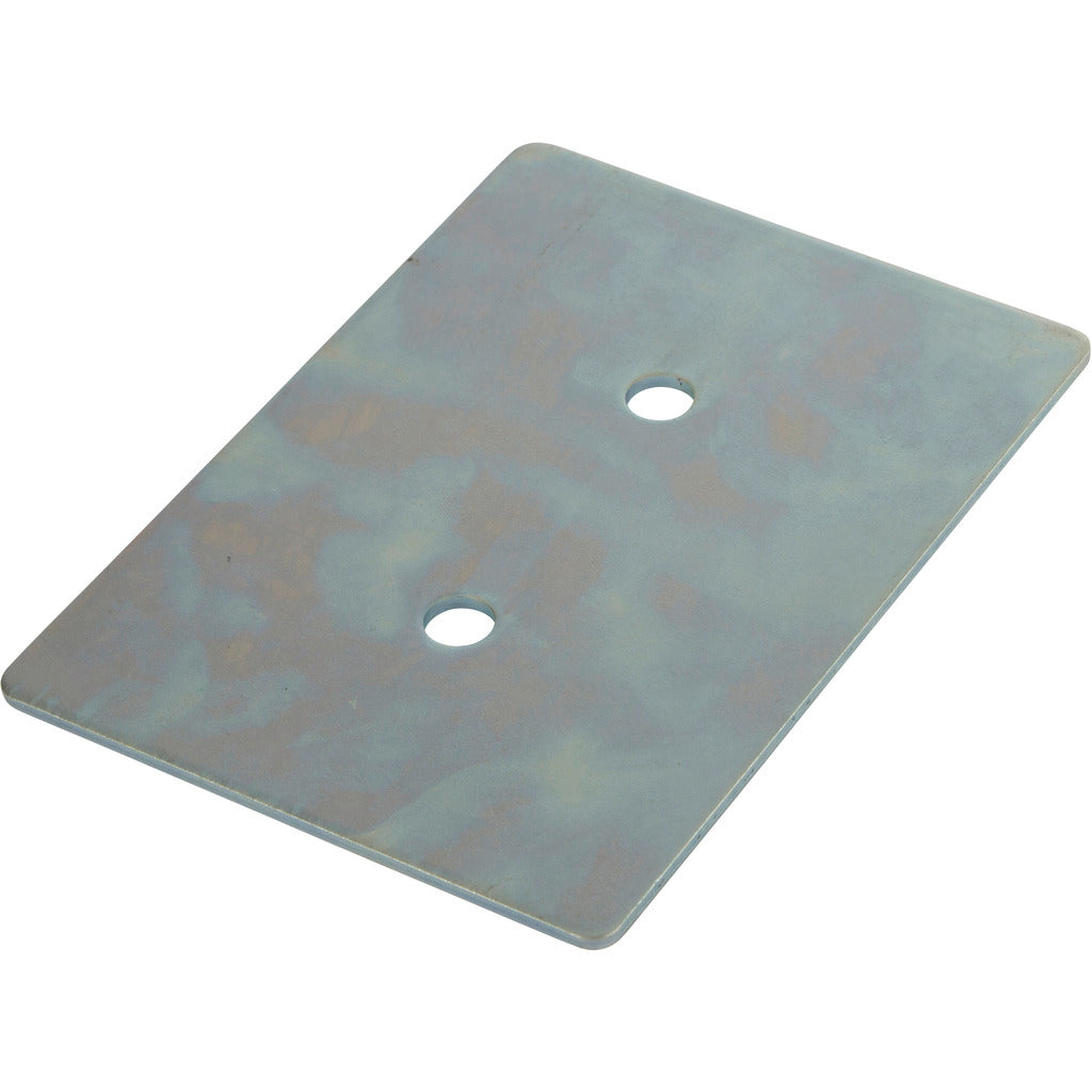 Counter plate for lashing troughs