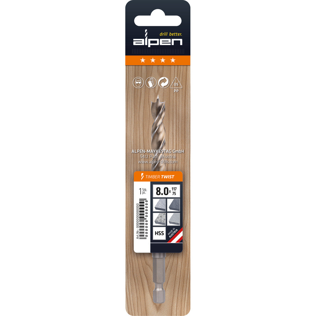 Holzbohrer TIMBER TWIST 675