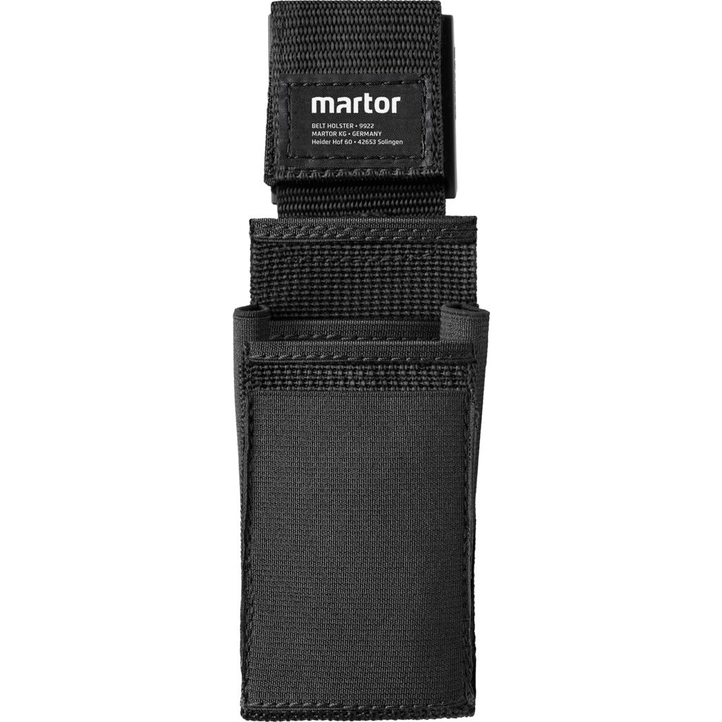 Safety knife belt pouch