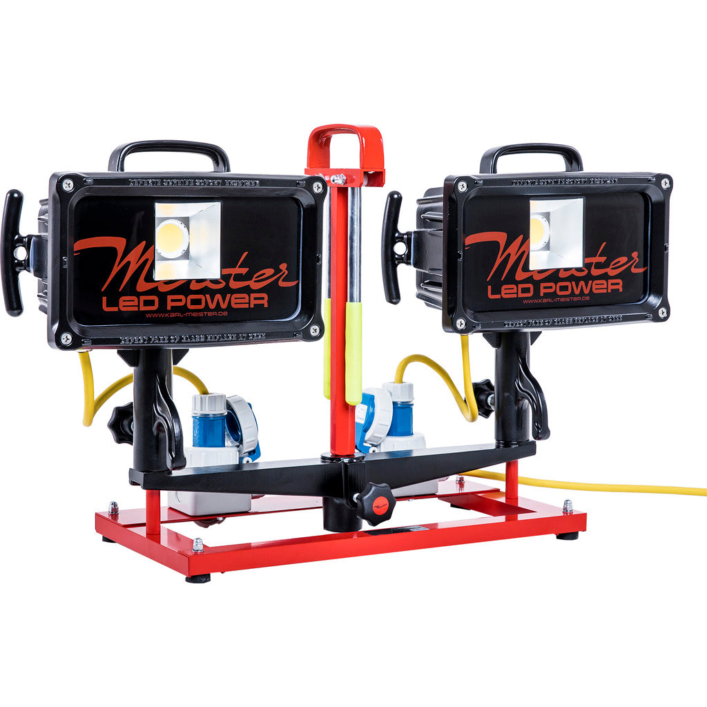 DUO-LIGHT 450 S carrier module with 2 LED high-performance spotlights 90 AC