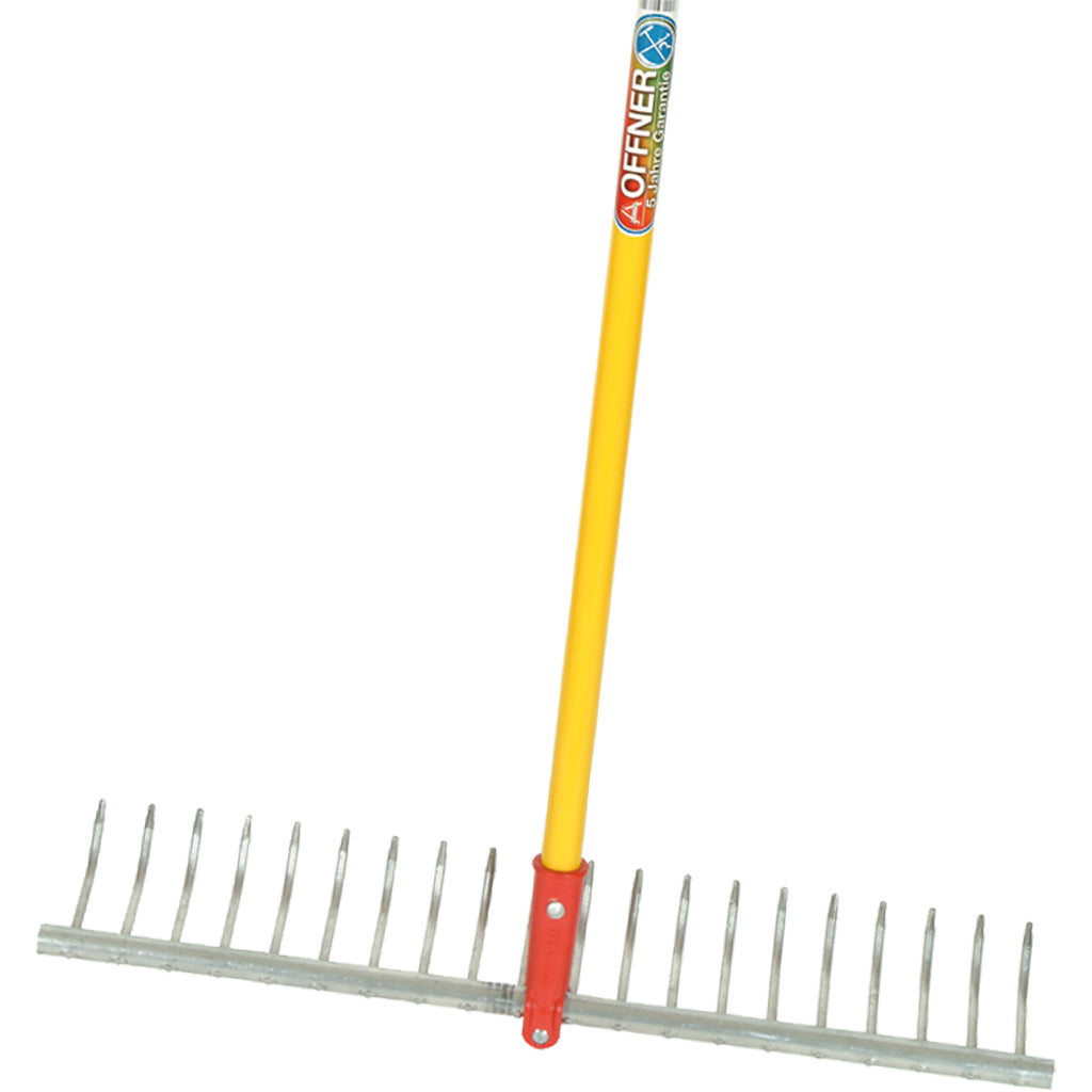 Heurechen Aluminium / mit Stiel