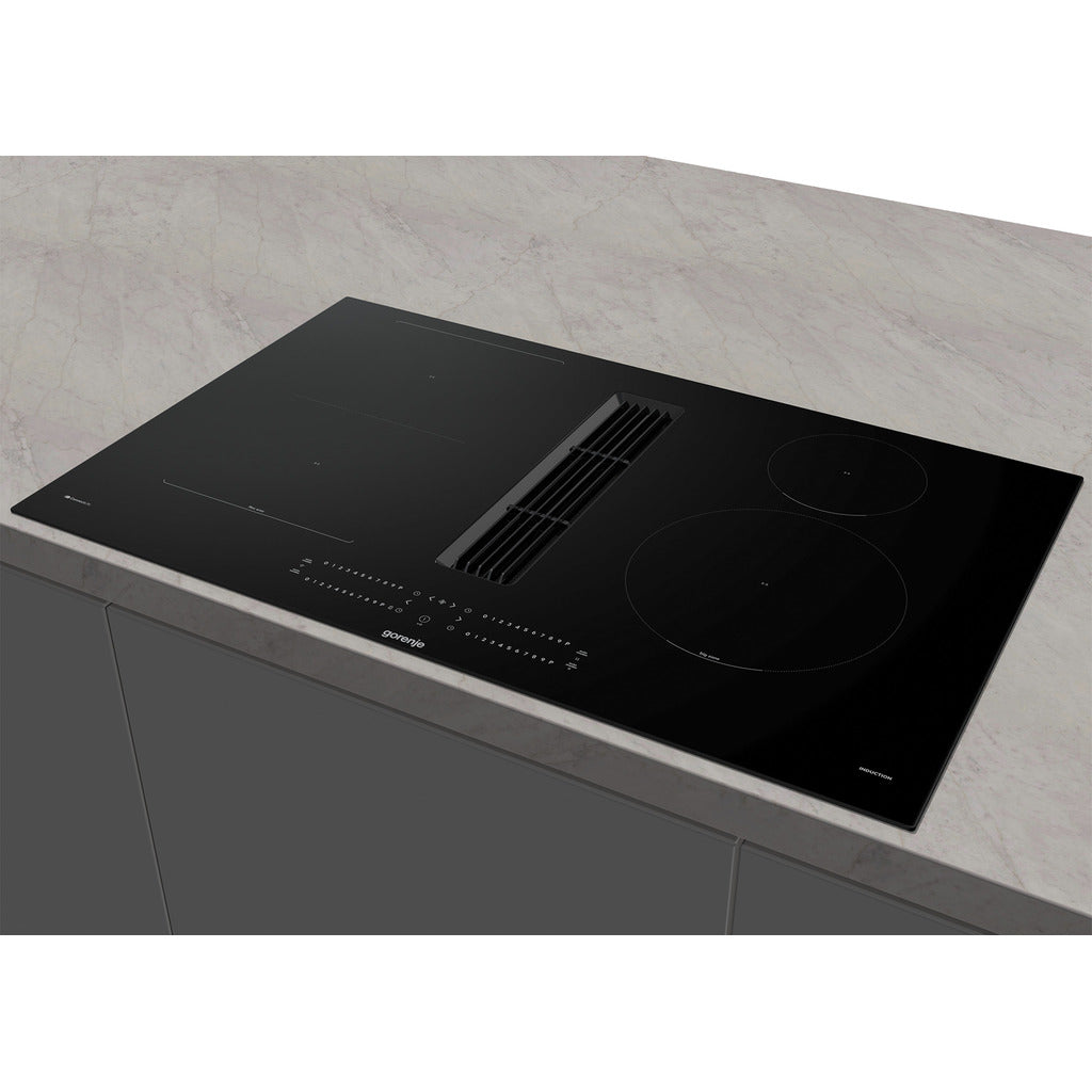 Piano cottura a induzione con cappa integrata G600 GEH8432BSCWF