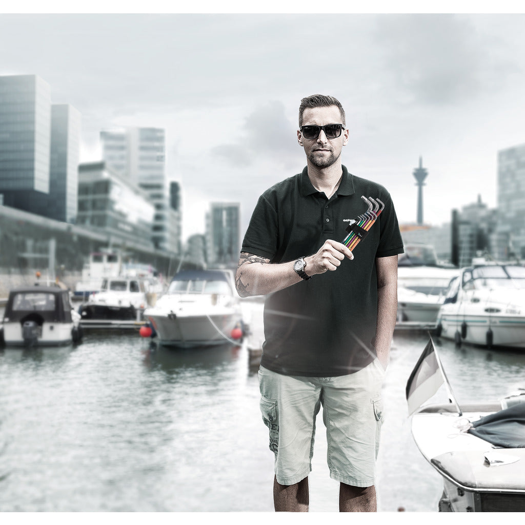 Winkelschlüsselsatz 950/13 Hex-Plus Imperial 1, 13-teilig