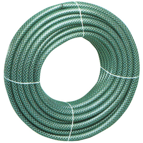 Water hose with cross weave