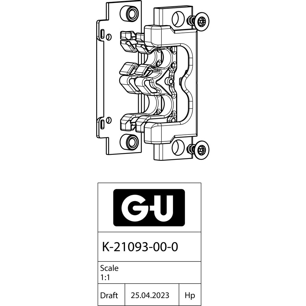 SET Zubehör Fangplatte TE K-21093-00-0-6