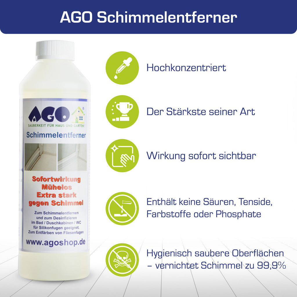 AGO mold remover with brush