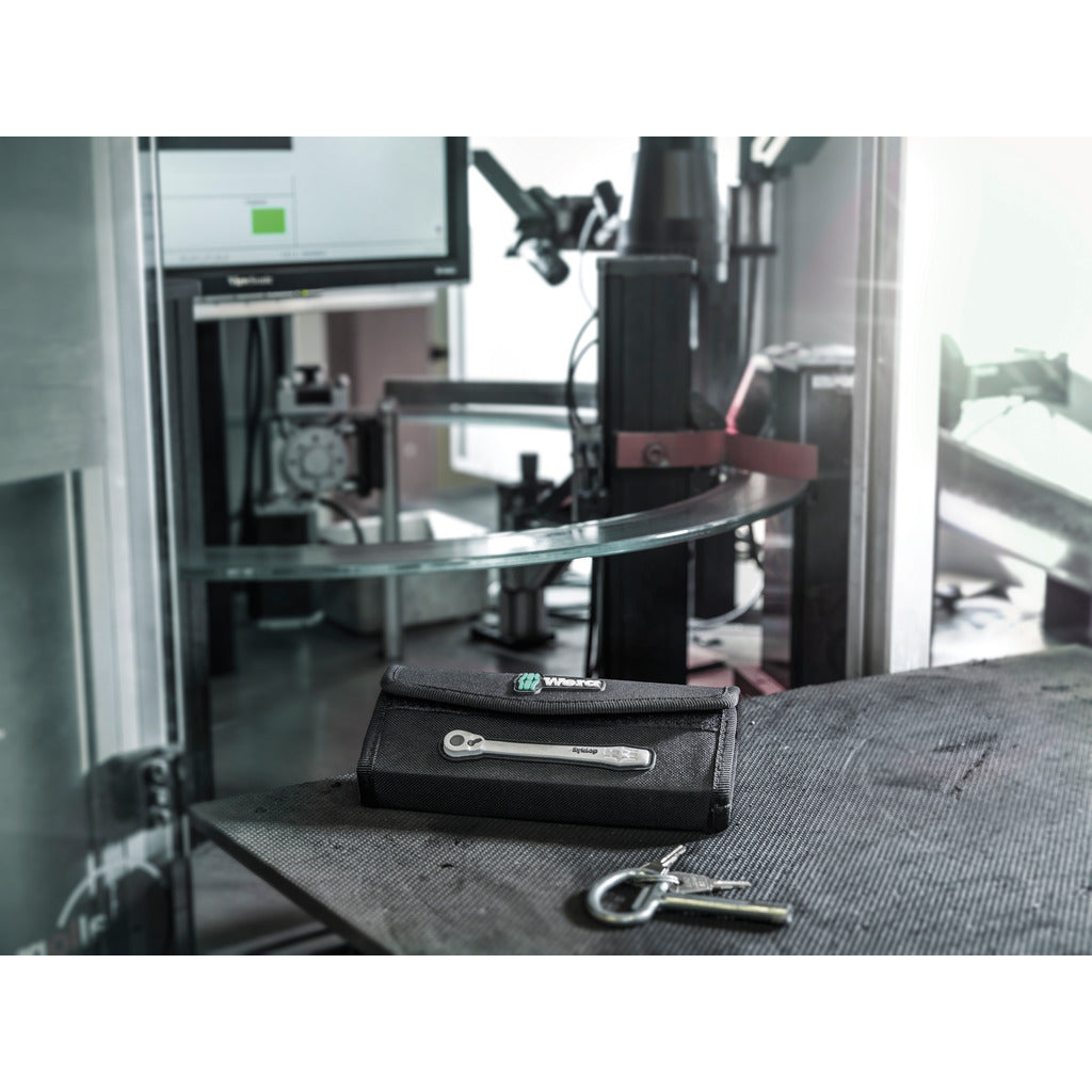 Set di cricchetti in metallo Zyklop 8100 SA 11 / 28 pezzi / leva di inversione, 1/4", pollici