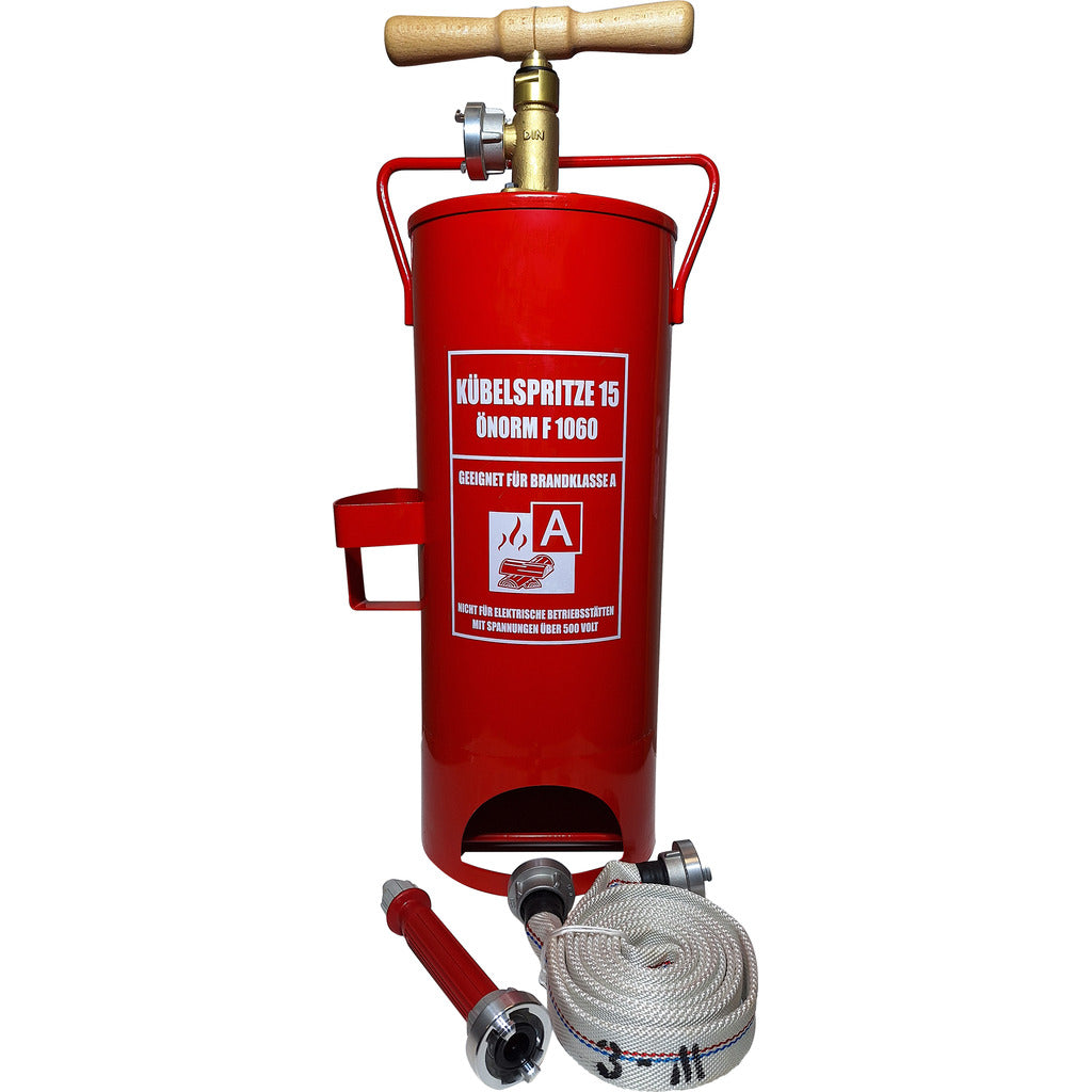 Spruzzatore a secchio secondo ÖNORM F 1060