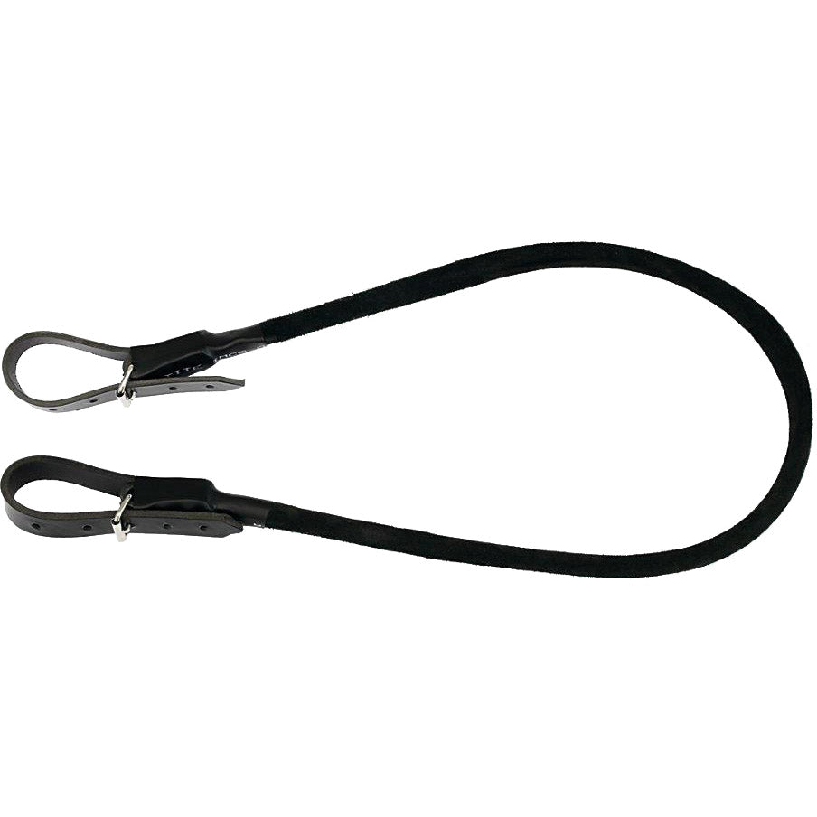 Luge leather steering strap
