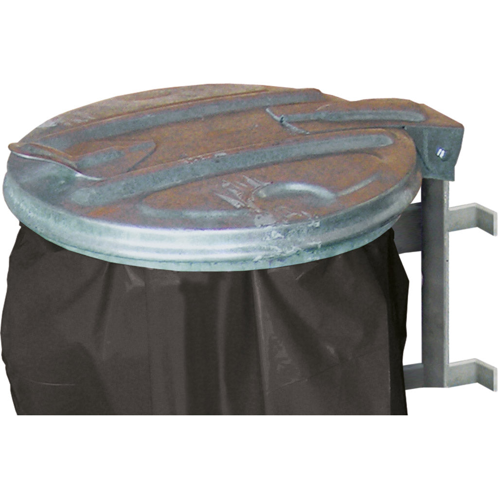 Garbage bag wall holder