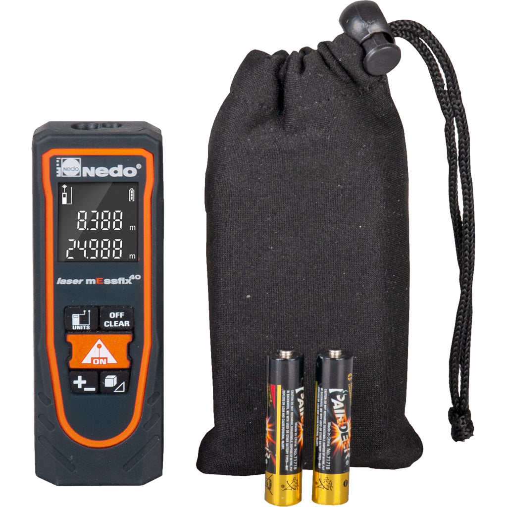 Nedo Laser - Entfernungsmessgerät mEssfix 40