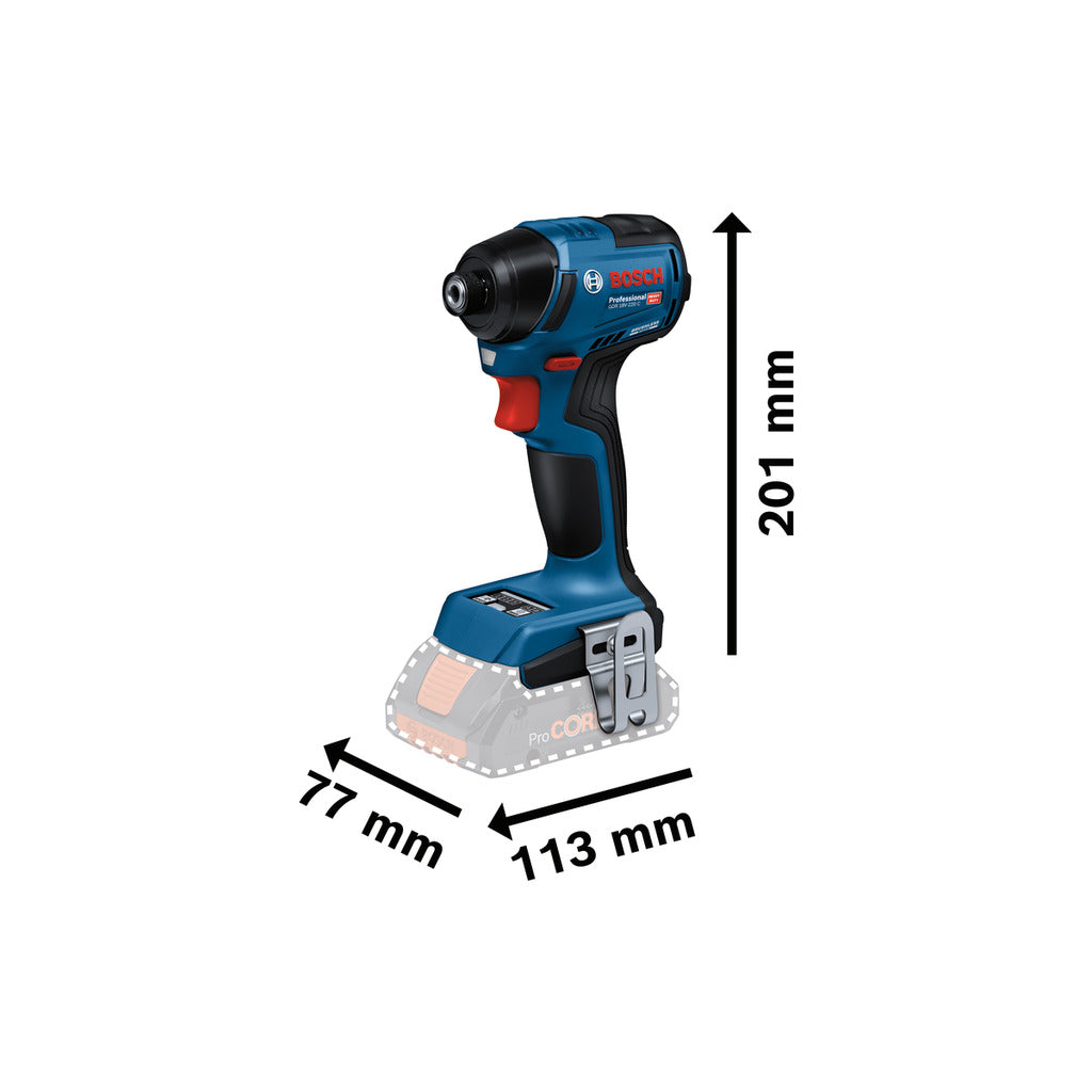 Avvitatore a impulsi a batteria GDR 18V-220 C