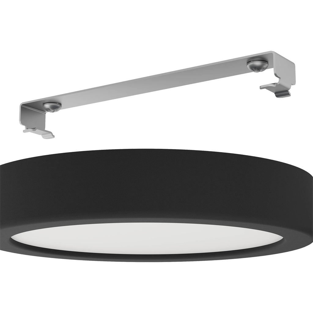 Eglo LED ceiling light Fueva 5, 160 mm / black, round