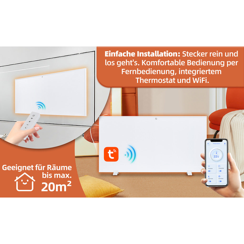 SHX Infrarot-Heizpaneel mit WIFI