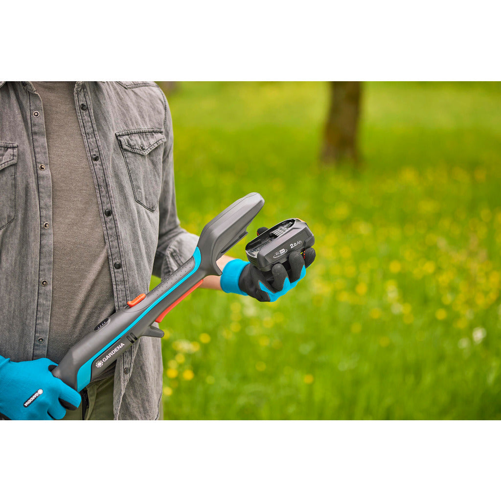 Forbici telescopiche a batteria Gardena HighCut 360/18V P4A / Pronte all'uso / Set