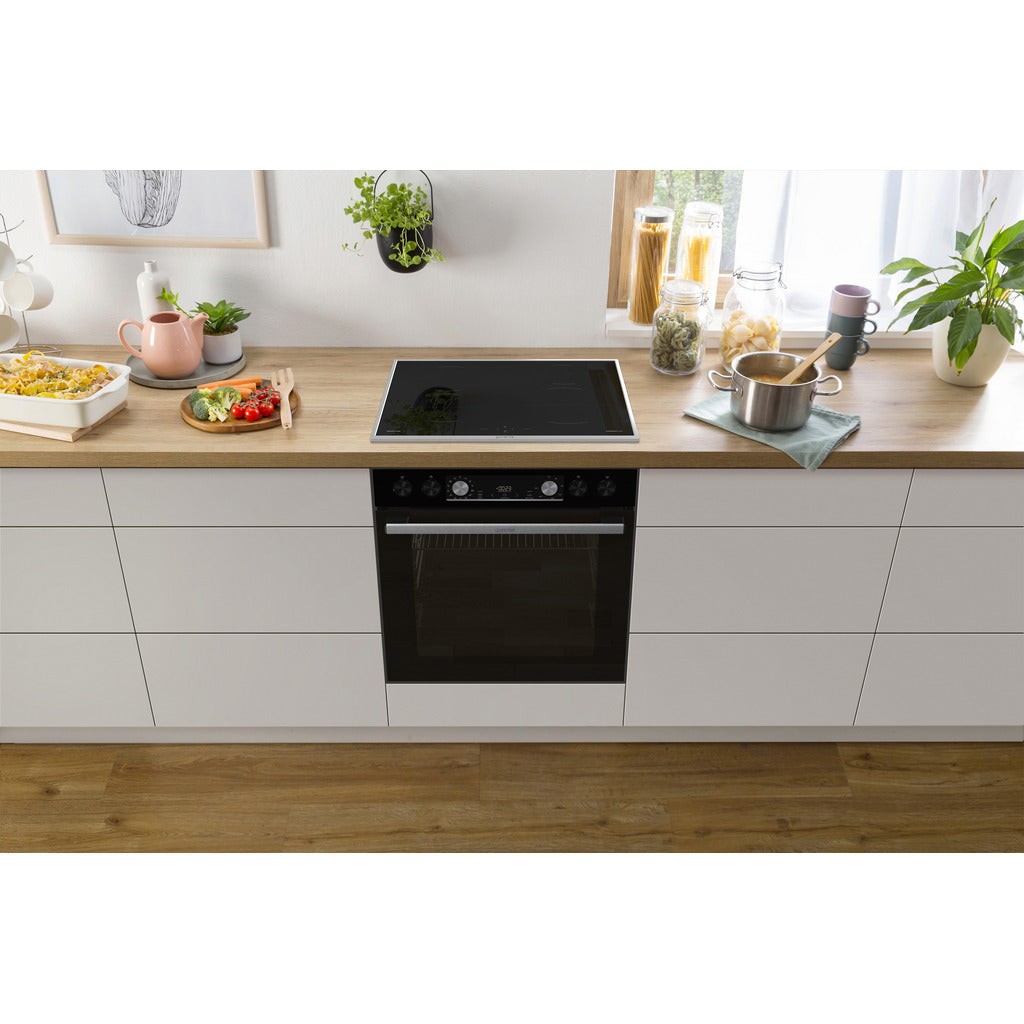 Built-in stove Black Set 5 induction