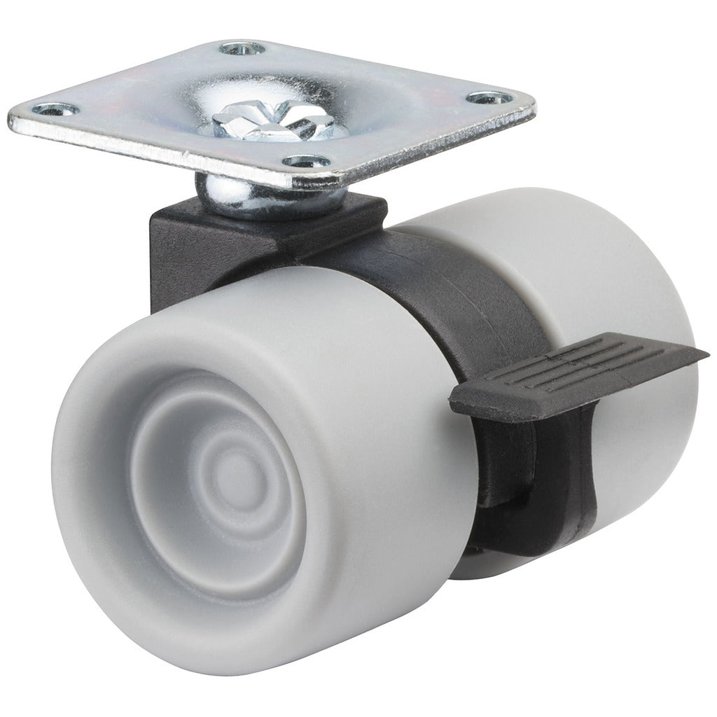 Doppio rullo in plastica