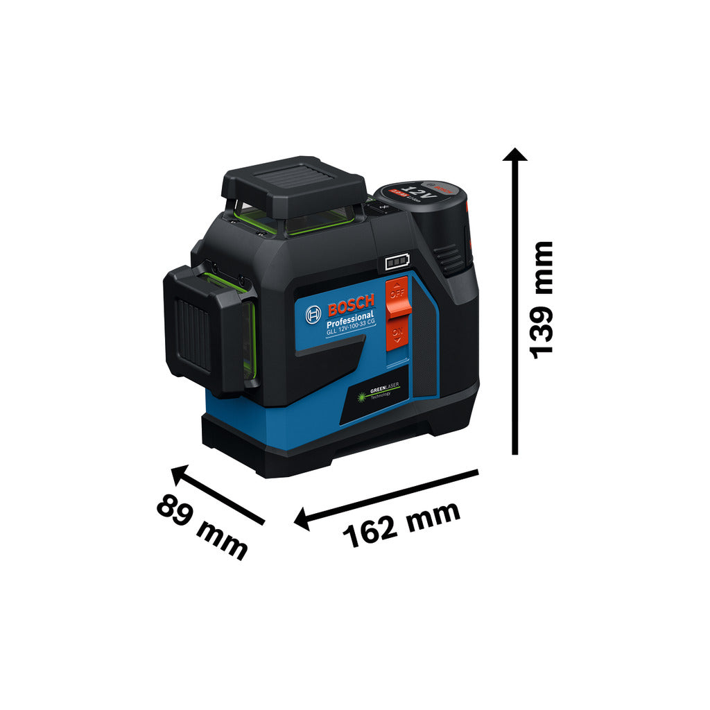 Linienlaser GLL 12V-100-33 CG