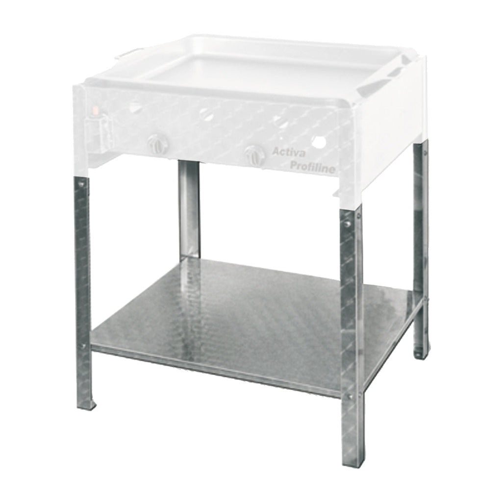 Base frame for gastro roaster