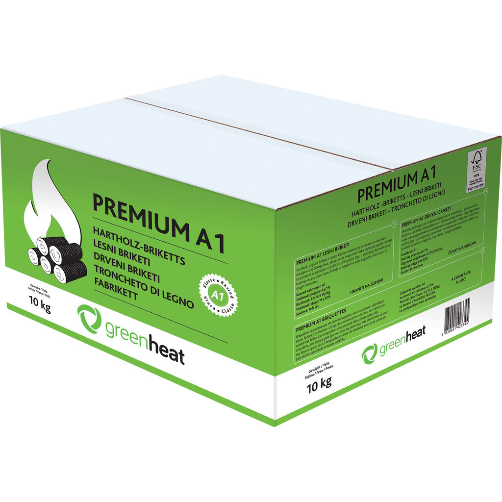 Greenheat Hartholzbriketts