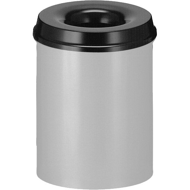 Selbstlöschender Papierkorb