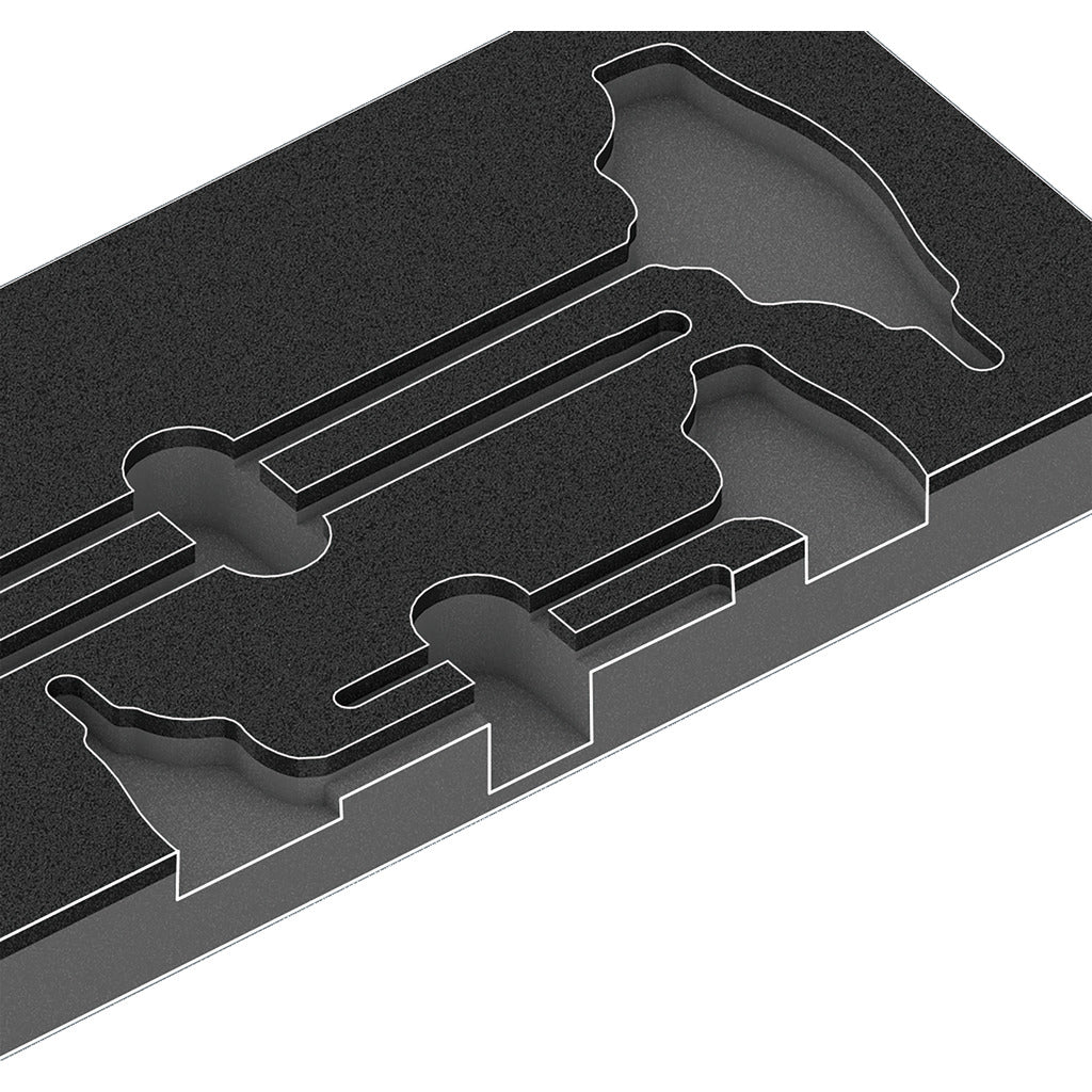 Set di cacciaviti TORX® HF 1 9712 / 14 pezzi / con inserto in schiuma