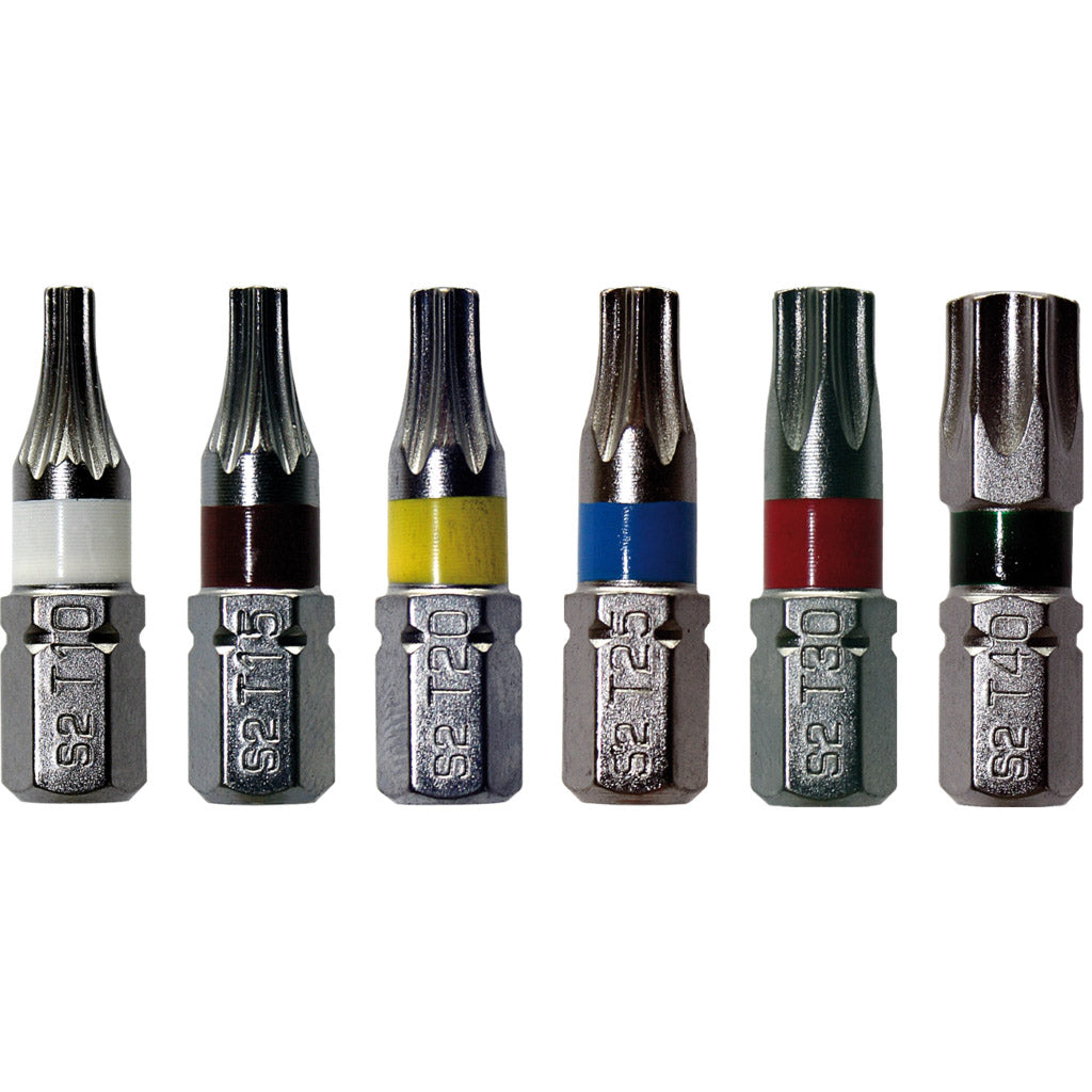 Bit insert pack TX color-coded