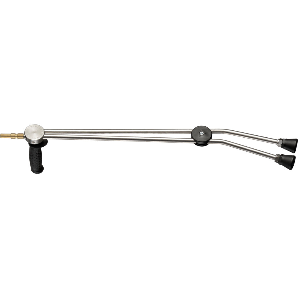 Double lance with rotary knob