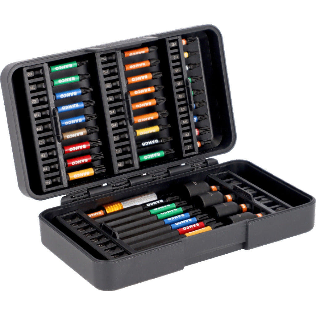 Set di punte a torsione 1/4 40 pezzi