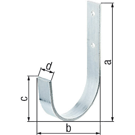 curved wall hook