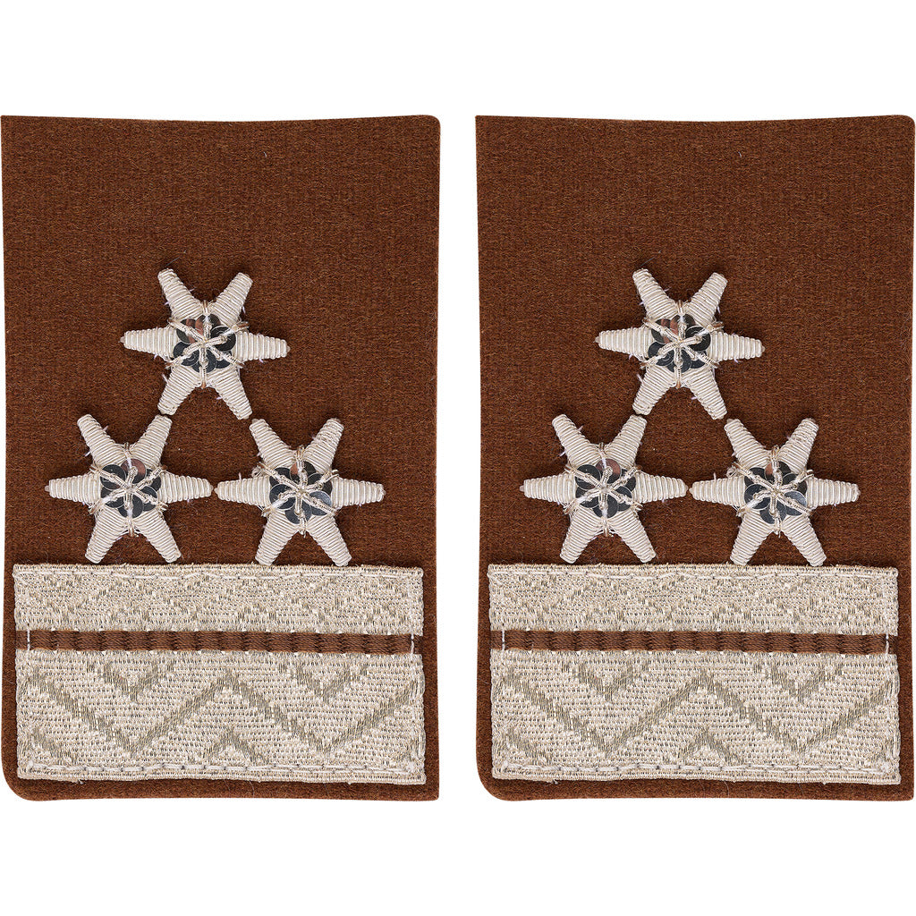 Kragenspiegel HBM / braun