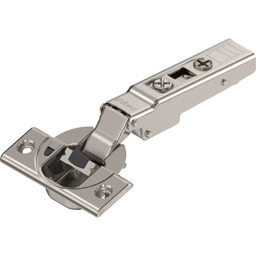 Cerniera speciale CLIP top BLUMOTION 110°, applicazione su tutta la larghezza