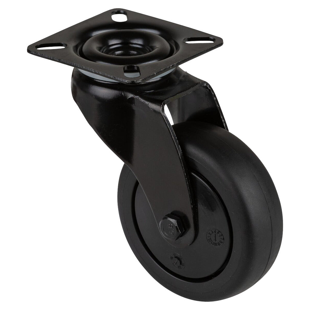 Lenkrolle / Apparaterolle ohne Feststeller schwarz