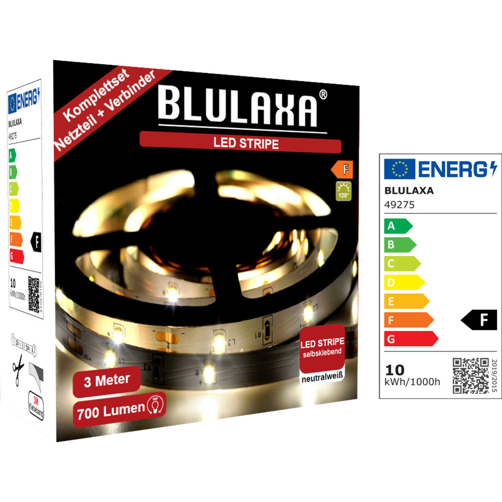 LED band / neutral white / stripe set