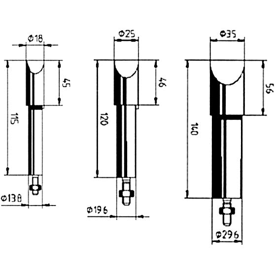 Punte per saldatura nichelate