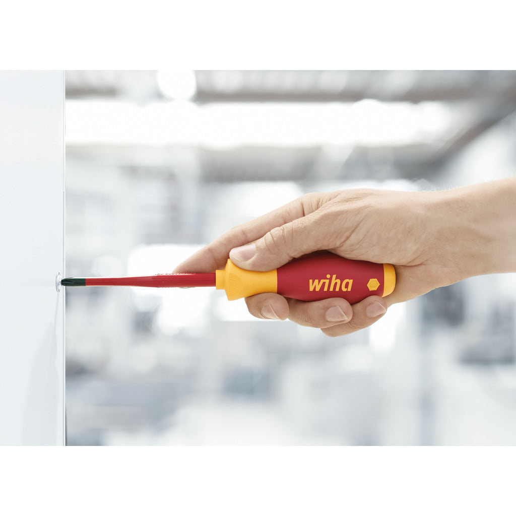 Screwdriver Set Soft Finish electric slimFix slotted/Pozidrive 6-piece